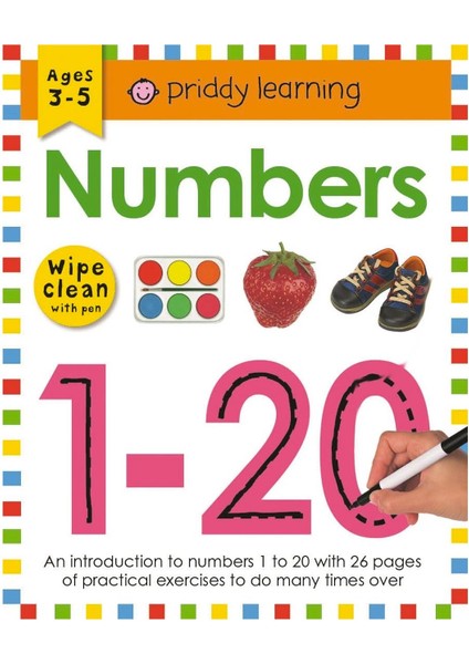 Prıddy Books Wipe And Clean: Workbook Numbers 1-20