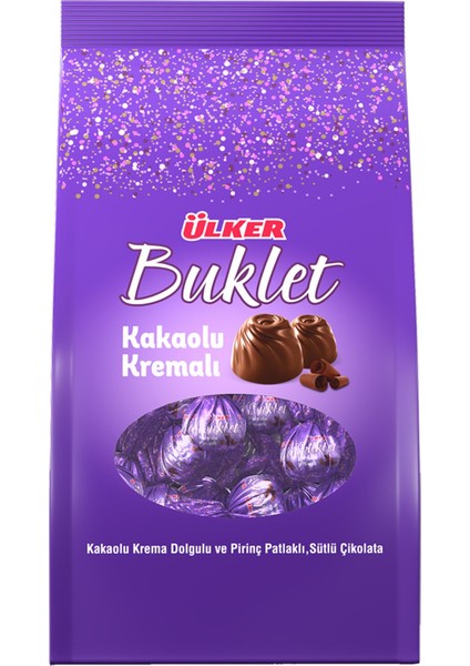 Buklet Kakao Kremalı Pirinç Patlaklı Çikolata 300 G