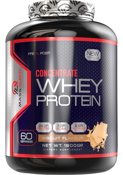 Concentrate Whey Bisküvi Aromalı Protein Tozu 1800gr 60 Servis fiyatları