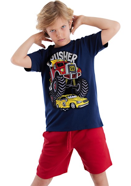 Crusher Erkek Çocuk T-Shirt Şort Takım
