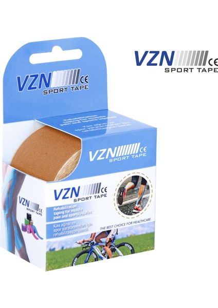 VZN Sporttape Ten Kinezyo Sporcu Bandı 5cmx5mt