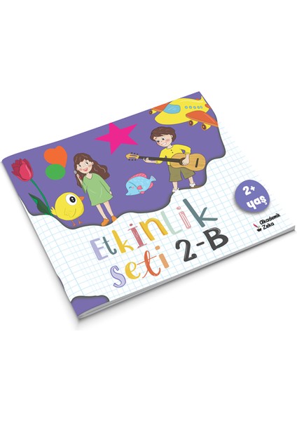 2 Yaş Etkinlik Seti (6 Kitap 206 Etkinlik)