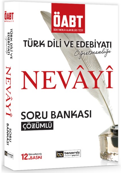 ÖABT Nevayi Türk Dili ve Edebiyatı Öğretmenliği Çözümlü Soru Bankası