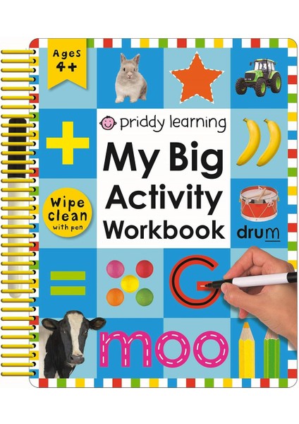 Prıddy Books Wipe Clean My Big Activity Work Bk