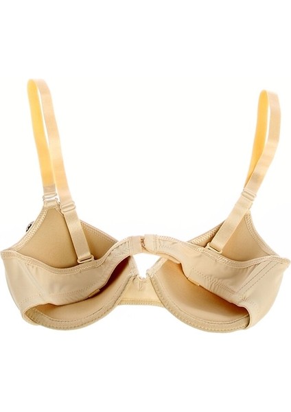 3520 Ince Süngerli Düz Kumaşlı Toparlayıcı Sütyen - Ten fiyatları