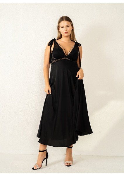 Siyah Kadın Gecelik 95473
