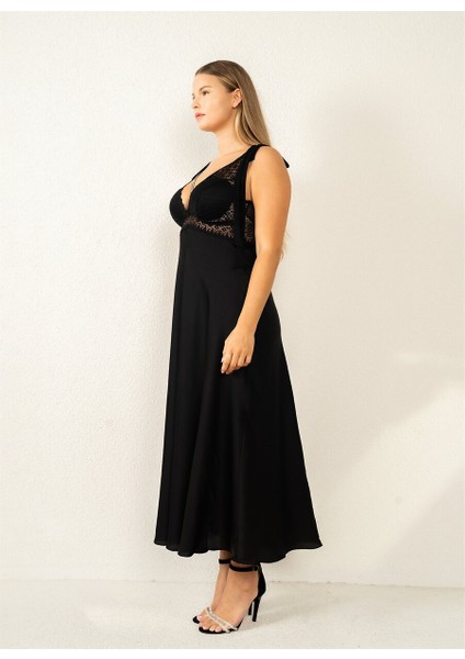 Siyah Kadın Gecelik 95473 modelleri