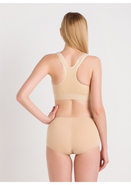 640 Penye Yüksek Bel Külot - Ten fiyatları