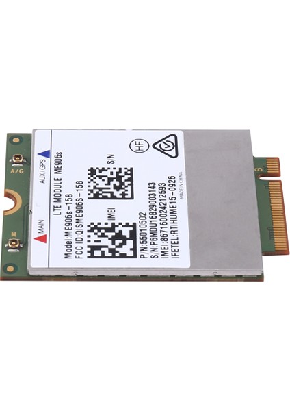 ME906S-158 Mobil Geniş Bant Kartının Kilidini Açın 4g Lte / Hpsa+Mobil Geniş Bant Wwan Modülü B1, B2, B3, B5 Evrensel (Yurt Dışından) modelleri