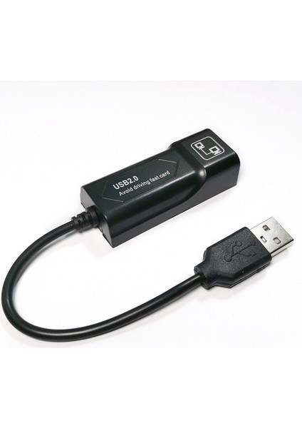 USB 2.0 RJ45 10/100 Mbps USB Ethernet Adaptörü Ağ Kartı Lan USB Ağ Adaptörü Lan RJ45 Kartı Pc Laptop Için (Yurt Dışından)