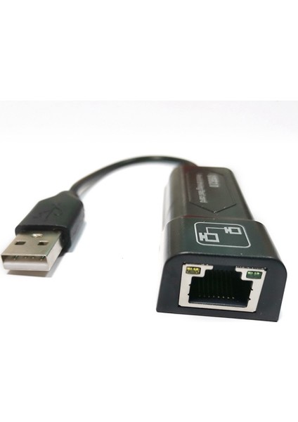 USB 2.0 RJ45 10/100 Mbps USB Ethernet Adaptörü Ağ Kartı Lan USB Ağ Adaptörü Lan RJ45 Kartı Pc Laptop Için (Yurt Dışından)