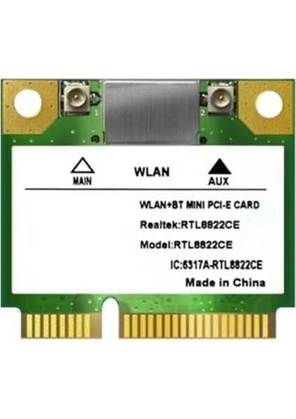 1200 M Wifi Kablosuz Lan Çift Bant 2.4g 5.8 Ghz Bluetooth 5.1 Gigabit Kablosuz Lan Adaptörü Win7 Win8 WIN10 Linux Için (Yurt Dışından)