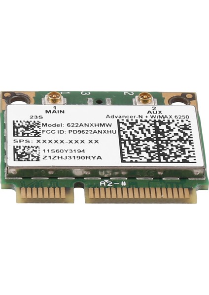 6250AN 622ANXHMW Wifi Kartı 300MBPS 2.4g ve 5g Wifi Adaptörü / Advanced-N 6250 (Yurt Dışından)