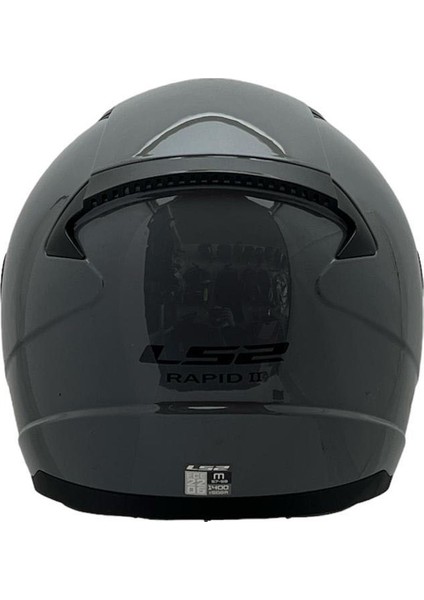Rapıd 2 Nardo Gri Kask Renkli Cam