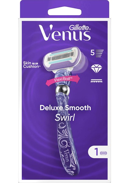 Venus Extra Smooth Swirl Tıraş Makinesi + Yedek Başlık