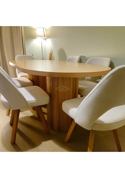 Adraste Yemek Masası, Oval Yemek Masası, fırsatları