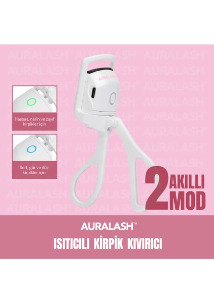 Kirpik Lifting Etkili Isıtıcılı Kirpik Kıvırıcı - Şarjlı