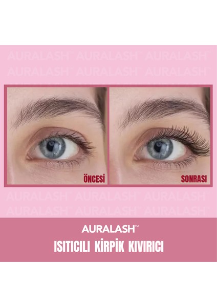 Kirpik Lifting Etkili Isıtıcılı Kirpik Kıvırıcı - Şarjlı