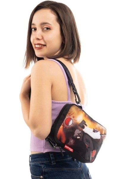 047 4500 Anime Baskılı Telefonluk Omuz Çantası Anime Tek Ebat modelleri