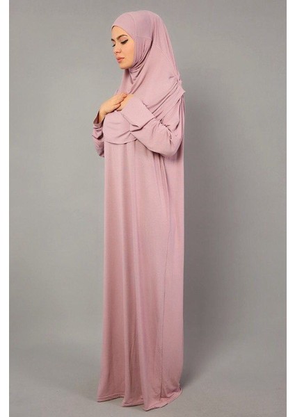 Mercan Tek Parça Pratik Namaz Elbisesi fiyatları