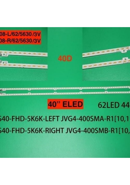 LCD LED-2108 2'li Çubuk-UE40D5000-UE40D5500-UE40D6000-UE40D6200-ELED008-WİNKEL