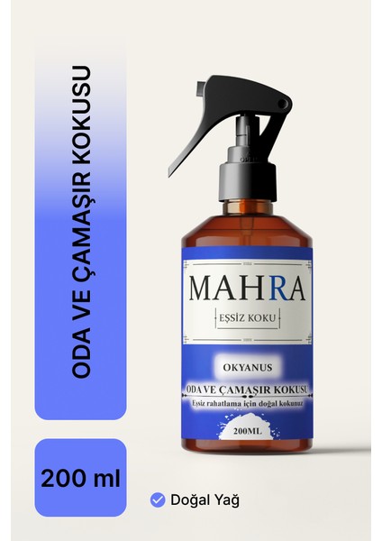 Oda Kokusu okyanus Oda ve Çamaşır Spreyi Oda Kokusu oda spreyi Room Spray 200ML