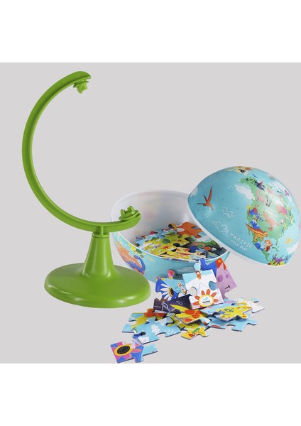 Dino World Globe 15 cm Küre+ Puzzle 54 Parça 48153