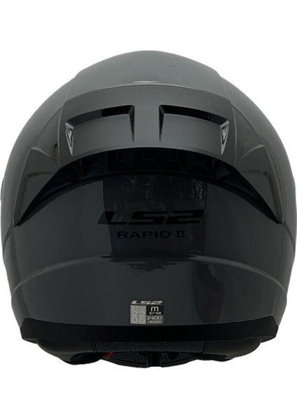 Rapıd 2 Nardo Gri Kask Renkli Cam+Spoiler fırsatları