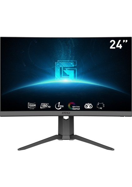 23.6" G24C6P E2 1920X1080 (Fhd) 16:9 Curve 1500R Va 180HZ 1ms Adaptıve-Sync Gamıng Monıtor