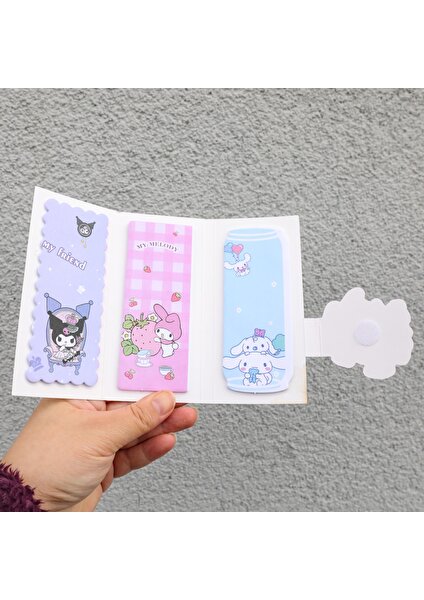 Sanrio Karakterler Cırtcıtlı Post-ıt Defter