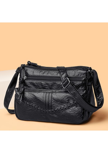 Basit Moda Büyük Kapasiteli Omuz Çantası (Yurt Dışından)