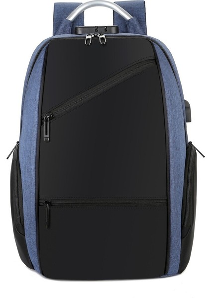 Erkek Iş Sırt Çantası Şifreli Kilit Büyük Kapasiteli Seyahat (Yurt Dışından)