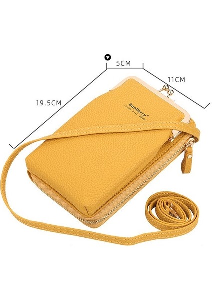 Çok Yönlü Büyük Kapasiteli Moda Cep Telefonu Çantası (Yurt Dışından)