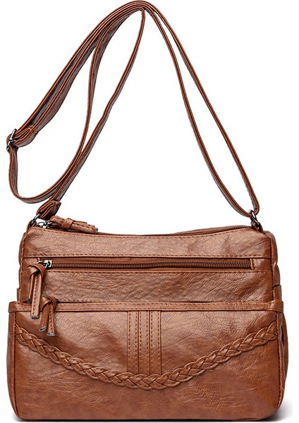 Basit Moda Büyük Kapasiteli Omuz Çantası (Yurt Dışından)