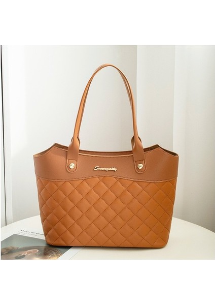 Rhombus Alışveriş Çantası Büyük Kapasiteli Omuz Çantası (Yurt Dışından)