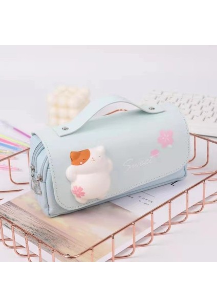 Dekompresyonlu, Büyük Kapasiteli, Çok Işlevli Kalem Kutusu (Yurt Dışından)