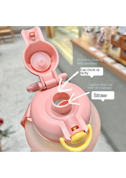 Taşınabilir Spor ve Fitness Büyük Kapasiteli Şeffaf Su Şişesi (Yurt Dışından) fiyatları