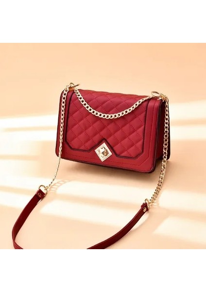 Abiye Çanta Zincir Askılı Kapitone Tote (Yurt Dışından) fiyatları