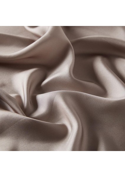 Düz Twill Ipek Eşarp - Duman