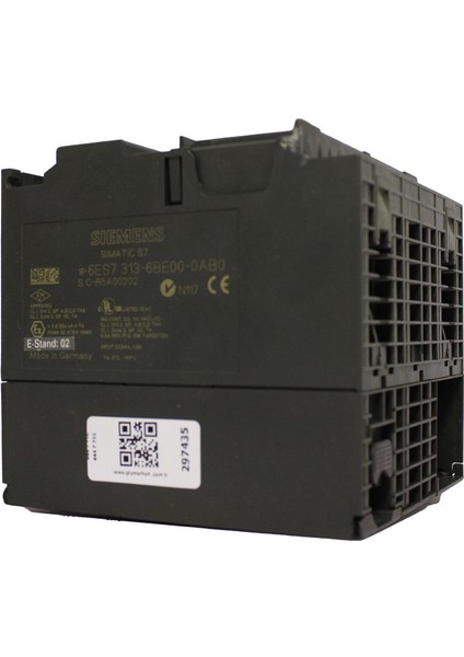 6ES7313-6BE00-0AB0, 6es7 313-6BE00-0AB0, Sımatıc S7-300, Cpu 313C-2, 16 Dı/16 Do 2. El