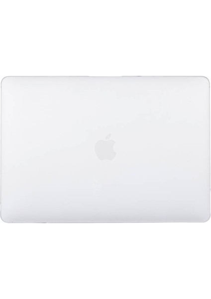 Apple MacBook Air 13.6 M3 2024 Darbelere Dayanıklı Buzlu Matte Ön Arka Kapak Kılıf A3113