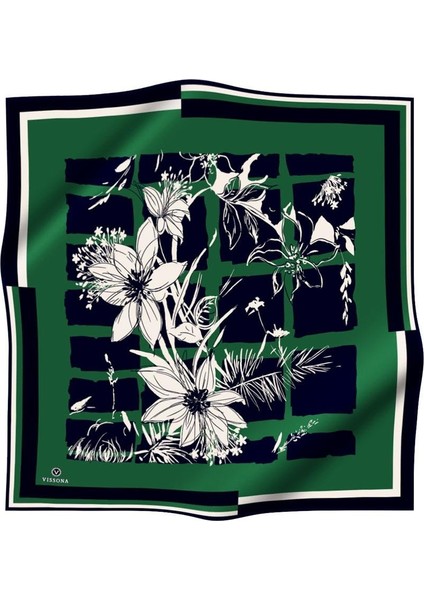 Twill Ipek Eşarp - 51019 - 0036-0033