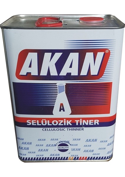 Akan Selülozik Tiner 2250 ml Galon 1 Adet