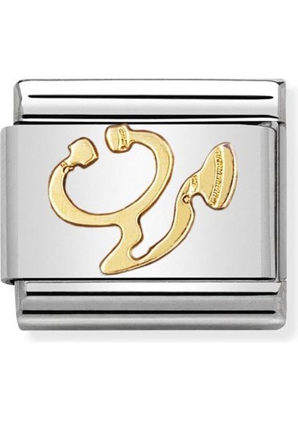 Composable Classic Dekoratif Link - Günlük Hayat - Stetoskop - (17 Stethoscope) 18K Altın