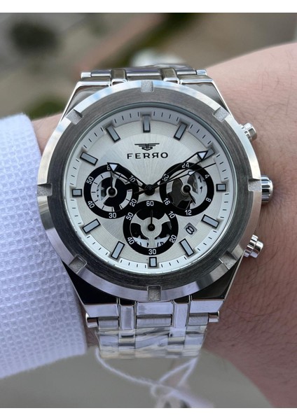 Çelik Kordon Iç Fonksiyonları Aktif Chronograph 30 mt Su Geçirmez Erkek Kol Saat EFM31439-A223 fiyatları
