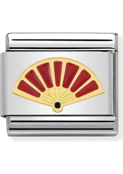 Composable Classic Dekoratif Link - Semboller - Yelpaze - (48 Fan) 18K Altın