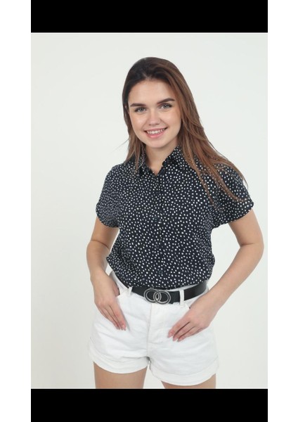 Kare Desenli Yarasa Gömlek