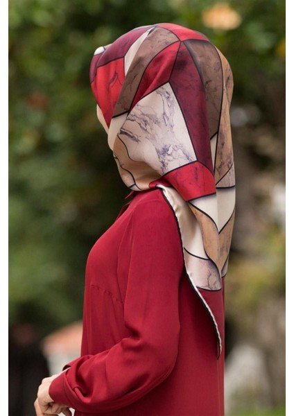 Twill Ipek Eşarp - 17548 - 0018-0004