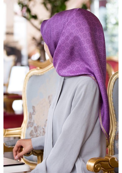 Twill Ipek Eşarp - 11276 - 0023