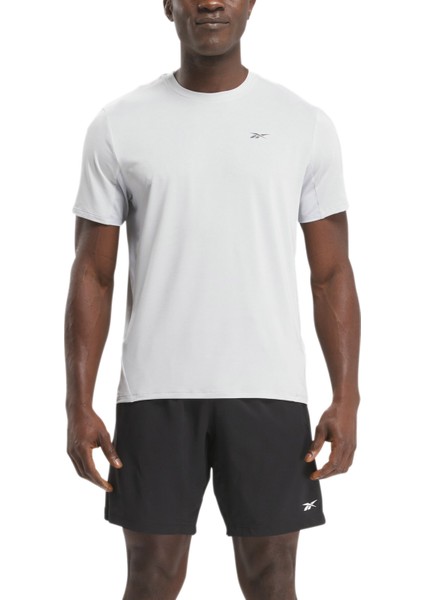 Athlete Tee 2.0 Rbk-Chıll Gri Erkek Kısa Kol T-Shirt